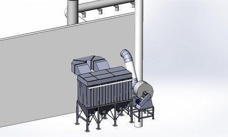 Sistema de eliminiación de polvo 